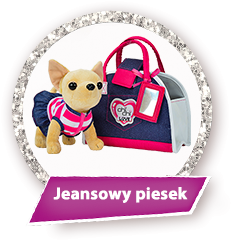 Jeansowy piesek Denim Fashion